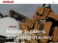 Desktop screenshot for kinsleyconstruction.com