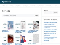 Desktop screenshot for aprendelo.org