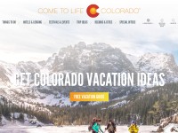 Desktop screenshot for colorado.com