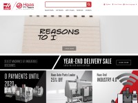 Desktop screenshot for haascnc.com