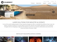 Desktop screenshot for coherent.com