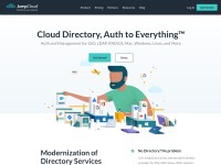 Desktop screenshot for jumpcloud.com