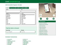 Desktop screenshot for unitconverters.net