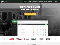 Desktop screenshot for pingometer.com