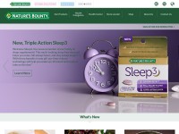 Desktop screenshot for naturesbounty.com