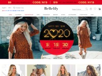 Desktop screenshot for bellelily.com