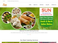 Desktop screenshot for suncateringserviceschennai.in