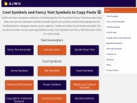 Desktop screenshot for ajwu.com