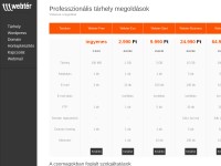Desktop screenshot for webter.hu