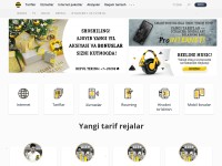 Screenshot of beeline.uz