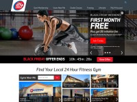 Desktop screenshot for 24hourfitness.com
