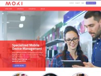 Desktop screenshot for moki.com