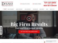 Desktop screenshot for dolmanlaw.com