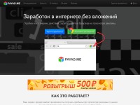 Desktop screenshot for payad.me