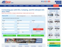 Desktop screenshot for rvusa.com