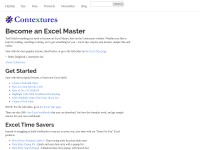 Desktop screenshot for contextures.com