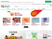Desktop screenshot for luluhypermarket.com