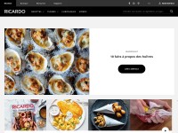 Desktop screenshot for ricardocuisine.com