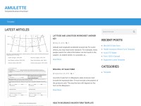 Desktop screenshot for amulettejewelry.com