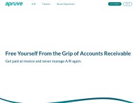 Desktop screenshot for apruve.com