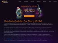Desktop screenshot for rickycasino.co