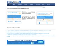 Desktop screenshot for everyspec.com