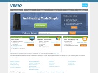 Desktop screenshot for verio.com