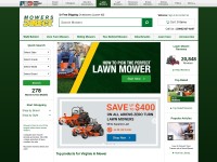 Desktop screenshot for mowersdirect.com