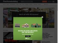Desktop screenshot for finehomebuilding.com