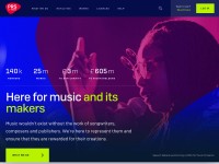 Desktop screenshot for prsformusic.com