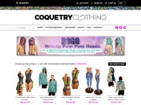 Desktop screenshot for coquetryclothing.com