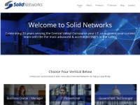 Desktop screenshot for solidnetworks.com