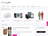 Desktop screenshot for stylesforless.com