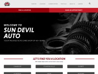 Desktop screenshot for sundevilauto.com