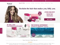 Desktop screenshot for viviscal.com