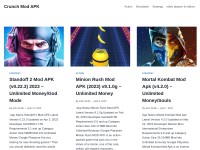 Desktop screenshot for crunchmodapk.com