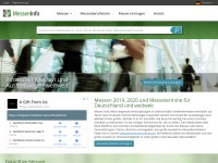 Desktop screenshot for messeninfo.de