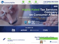 Desktop screenshot for communitytax.com