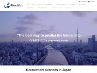 Desktop screenshot for reachext.co.jp
