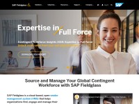 Desktop screenshot for fieldglass.com