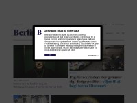 Desktop screenshot for berlingske.dk