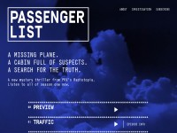 Desktop screenshot for passengerlist.org