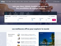 Desktop screenshot for esky.fr