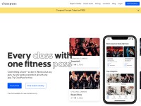 Desktop screenshot for classpass.com