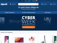 Desktop screenshot for billiger.de