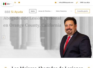 How 888siayuda.com looks like on a tablet such as an iPad.