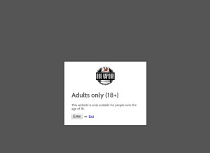 How 888vapour.com looks like on a tablet such as an iPad.