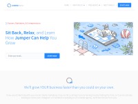 Desktop screenshot for jumpermedia.co