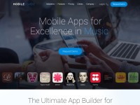 Desktop screenshot for mobileroadie.com