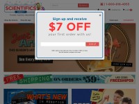 Desktop screenshot for scientificsonline.com